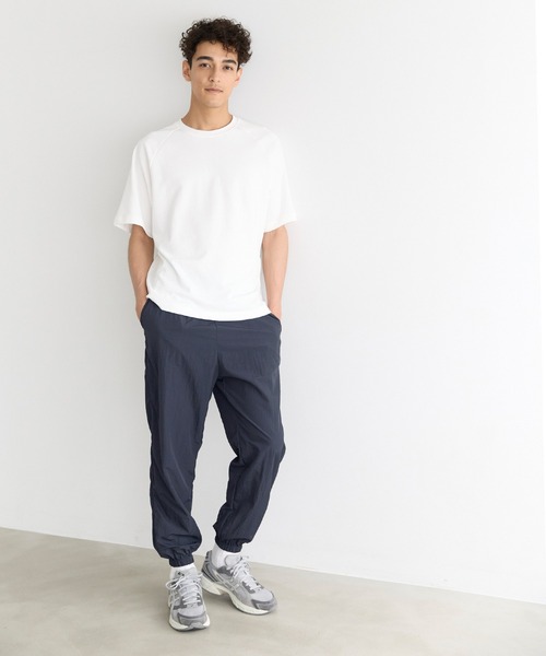 coca（coca）（コカ）の「ライトワッシャーナイロンジョガーパンツ（その他パンツ・メンズ・ブラウン/ネイビー・XL/M/L）」の12枚目の写真