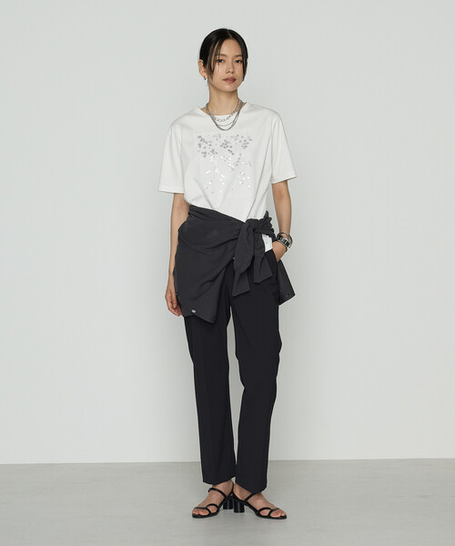 COMME CA（コムサ）の「ボディシェルオックス パンツ（その他パンツ・レディース・ブラック/ベージュ・9号/11号/7号）」の15枚目の写真