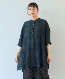 ビュルデサボン　チュニックブラウス 楽天市場】セールbulle de savon RamieチュニックブラウスBL-020