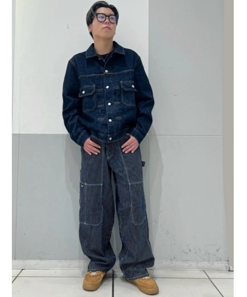 GAP(ギャップ)の「ヘビーウェイト デニムジャケット(デニムジャケット・メンズ・インディゴブルー・XS/S/M/L/XL)」の17枚目の写真