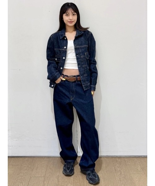 GAP(ギャップ)の「ヘビーウェイト デニムジャケット(デニムジャケット・メンズ・インディゴブルー・XS/S/M/L/XL)」の22枚目の写真