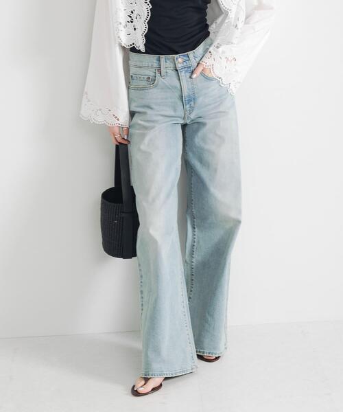 Levi's(リーバイス)の「Levi’s Exclusive 728 HR WIDE LEG(デニムパンツ・レディース・ライトインディゴブルー・27/26/25/28)」の10枚目の写真
