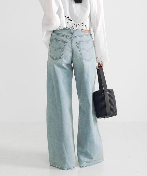 Levi's(リーバイス)の「Levi’s Exclusive 728 HR WIDE LEG(デニムパンツ・レディース・ライトインディゴブルー・27/26/25/28)」の13枚目の写真