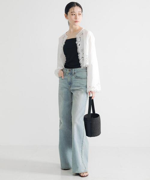 Levi's(リーバイス)の「Levi’s Exclusive 728 HR WIDE LEG(デニムパンツ・レディース・ライトインディゴブルー・27/26/25/28)」の14枚目の写真