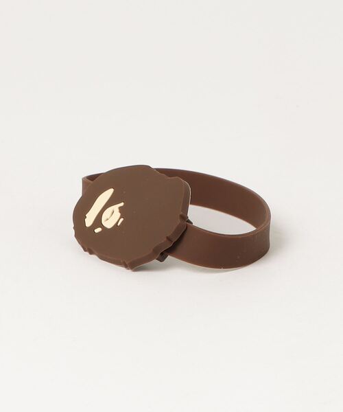 A BATHING APE（アベイシングエイプ）の「APE HEAD SMARTPHONE BAND MOBILE（スマホグッズ・メンズ・ブラウン・FREE）」の5枚目の写真