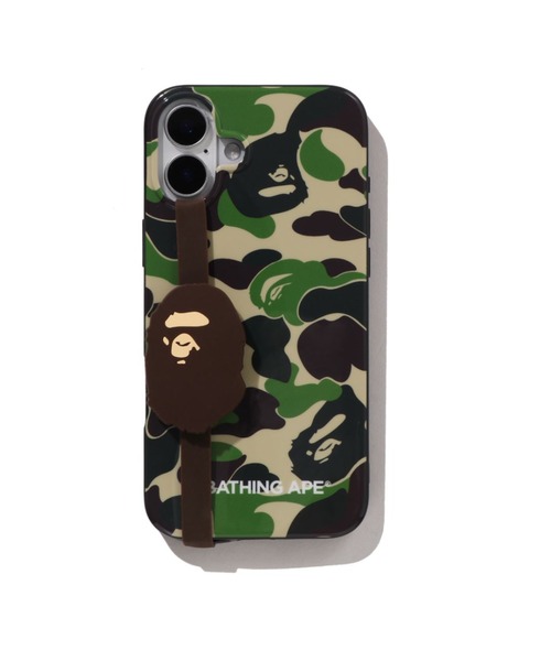 A BATHING APE（アベイシングエイプ）の「APE HEAD SMARTPHONE BAND MOBILE（スマホグッズ・メンズ・ブラウン・FREE）」の3枚目の写真