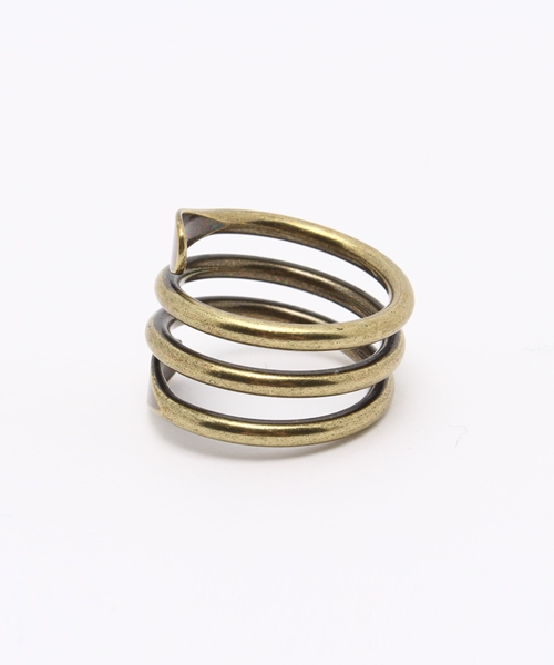 ANCHOR(アンカー)の「Spiral Ring(リング・メンズ・ブラック/アンティークシルバー/アンティークゴールド・14号/17号/20号)」の4枚目の写真