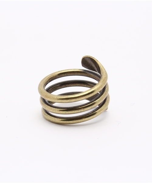 ANCHOR(アンカー)の「Spiral Ring(リング・メンズ・ブラック/アンティークシルバー/アンティークゴールド・14号/17号/20号)」の5枚目の写真