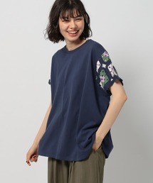 新品未使用タグ付今季niko and ... てぃらさんTシャツブルー 新品未使用タグ付今季niko and  てぃらさんTシャツブルー
