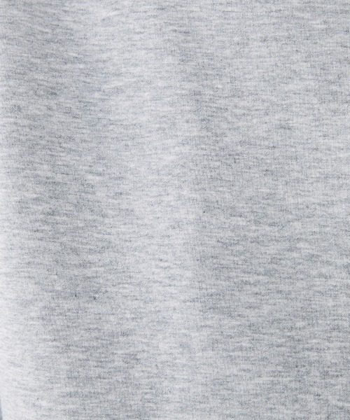 CHIC STYLE（シックスタイル）の「ボンディングフーディ＜大きいサイズ有＞シックスタイル（パーカー・レディース・杢グレー/ブラック・5L/4L/3L/LL/L/M）」の12枚目の写真