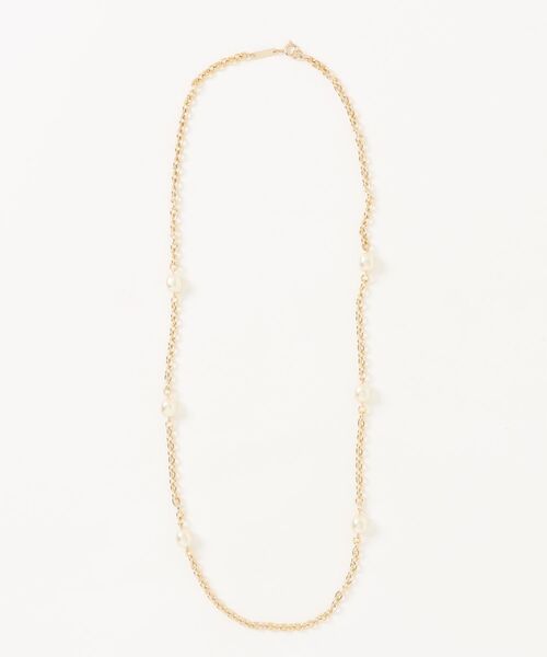sea'ds mara シーズマーラLink chain necklace Sea'ds mara】Pearl chain necklace | 『Scrap Book』『LAGLAIA