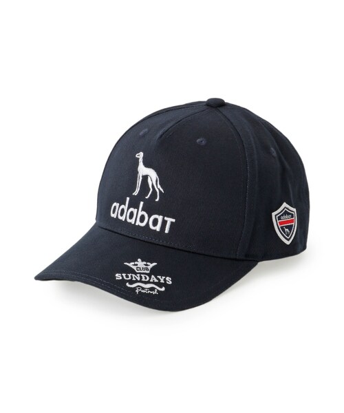 adabat(アダバット)の「【新レーベル ADABAT NAVY】サルーキキャップ(キャップ・メンズ・ネイビー/ブラック/ホワイト・00)」の1枚目の写真