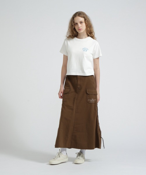 AVIREX（アヴィレックス）の「MILITARY SIDE LACE UP SKIRT/ミリタリーサイドレースアップスカート（スカート・レディース・ブラック/オリーブ/ブラウン・S/M）」の11枚目の写真