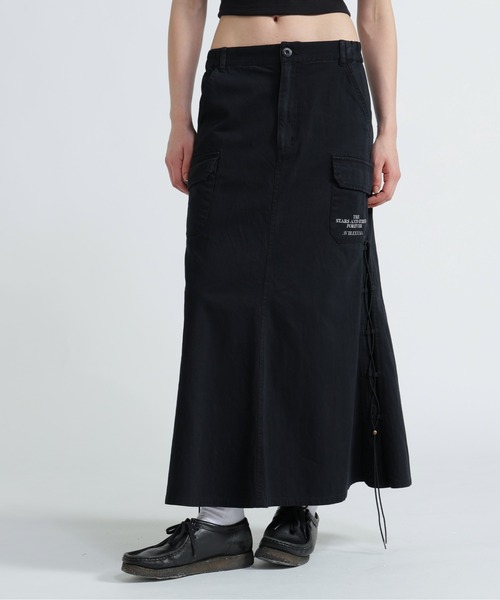 MILITARY SIDE LACE UP SKIRT/ミリタリーサイドレースアップ