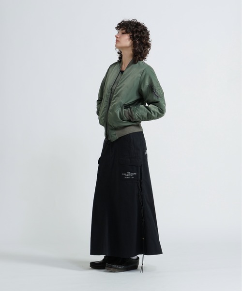MILITARY SIDE LACE UP SKIRT/ミリタリーサイドレースアップ