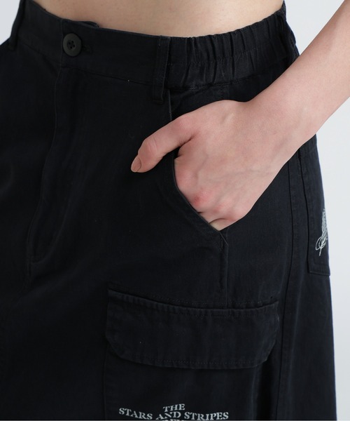 AVIREX（アヴィレックス）の「MILITARY SIDE LACE UP SKIRT/ミリタリーサイドレースアップスカート（スカート・レディース・ブラック/オリーブ/ブラウン・S/M）」の19枚目の写真