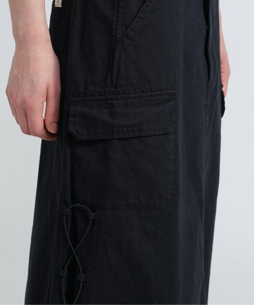 AVIREX（アヴィレックス）の「MILITARY SIDE LACE UP SKIRT/ミリタリーサイドレースアップスカート（スカート・レディース・ブラック/オリーブ/ブラウン・S/M）」の21枚目の写真