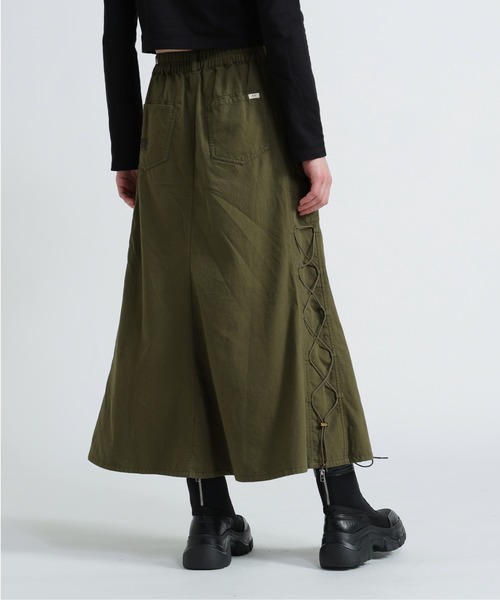 MILITARY SIDE LACE UP SKIRT/ミリタリーサイドレースアップ