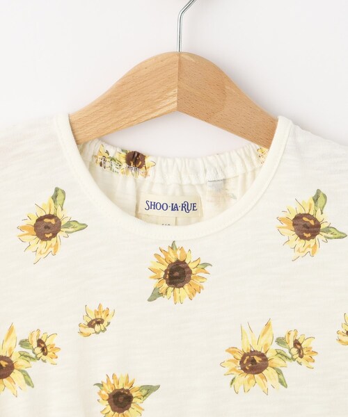 SHOO・LA・RUE(シューラルー)の「【100-150cm】アソート総柄カットワンピース(ワンピース・キッズ・アイボリー系/ブラック系・15 /14/13/12/11/10)」の4枚目の写真