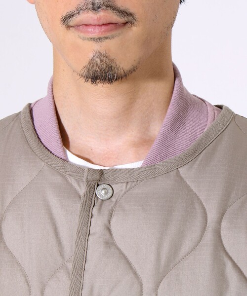 【年末年始セール】TAION ミリタリー クルーネック ライナージャケット セール】【GLOSTER別注】TAION ミリタリー クルーネック ライナー