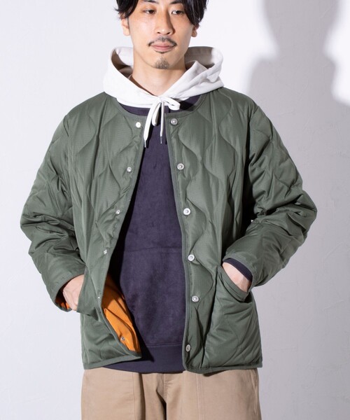 セール】【GLOSTER別注】TAION ミリタリー クルーネック ライナー