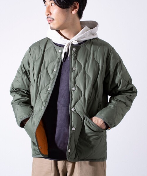 セール】【GLOSTER別注】TAION ミリタリー クルーネック ライナー