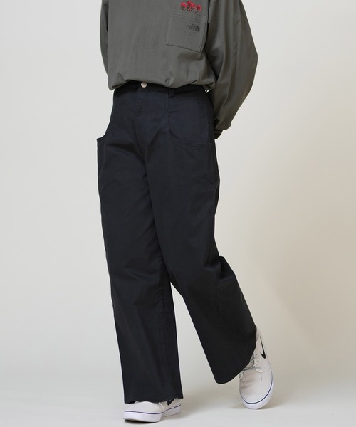 RIKKA FEMME(リッカファーム)の「ビッグポケットチノパンツ(チノパンツ・レディース・ブラック・マルチサイズ)」の1枚目の写真