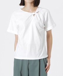 フロントノットTシャツ