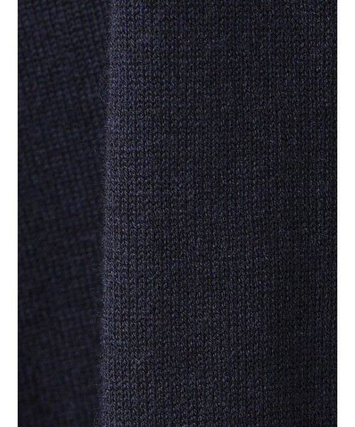 mizuiroind（ミズイロインド）の「mizuiro ind ハイネックジップカーディガン（カーディガン/ボレロ・レディース・ブラック/ネイビー/ライトグレー・FREE）」の5枚目の写真