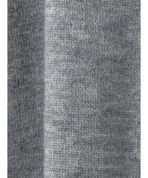 mizuiroind（ミズイロインド）の「mizuiro ind ハイネックジップカーディガン（カーディガン/ボレロ・レディース・ブラック/ネイビー/ライトグレー・FREE）」の6枚目の写真