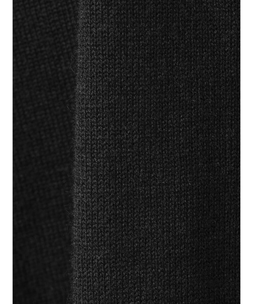 mizuiroind（ミズイロインド）の「mizuiro ind ハイネックジップカーディガン（カーディガン/ボレロ・レディース・ブラック/ネイビー/ライトグレー・FREE）」の7枚目の写真