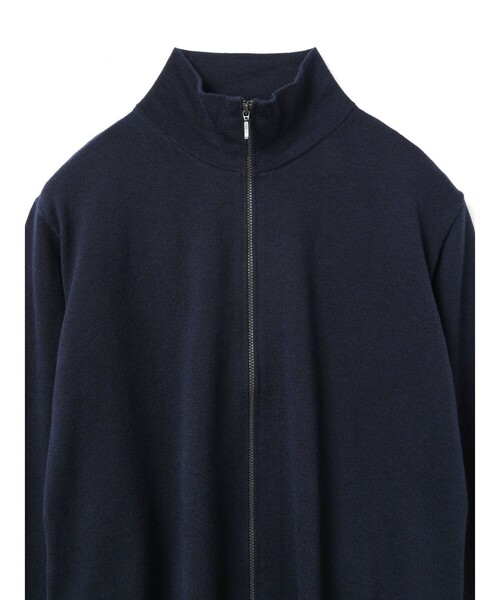 mizuiroind（ミズイロインド）の「mizuiro ind ハイネックジップカーディガン（カーディガン/ボレロ・レディース・ブラック/ネイビー/ライトグレー・FREE）」の16枚目の写真