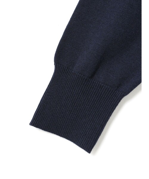 mizuiroind（ミズイロインド）の「mizuiro ind ハイネックジップカーディガン（カーディガン/ボレロ・レディース・ブラック/ネイビー/ライトグレー・FREE）」の18枚目の写真