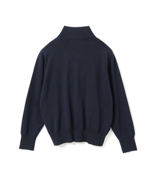 mizuiroind（ミズイロインド）の「mizuiro ind ハイネックジップカーディガン（カーディガン/ボレロ・レディース・ブラック/ネイビー/ライトグレー・FREE）」の20枚目の写真