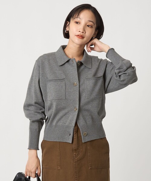 ポロニット カーディガン ウォッシャブル（カーディガン/ボレロ
