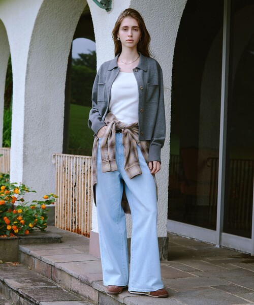 ポロニット カーディガン ウォッシャブル（カーディガン/ボレロ