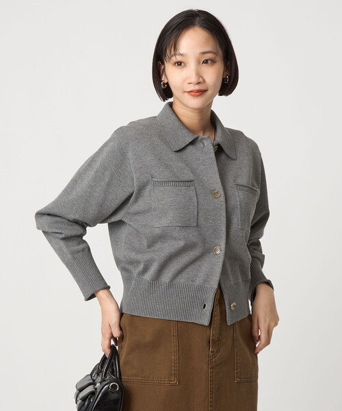 ポロニット カーディガン ウォッシャブル（カーディガン/ボレロ