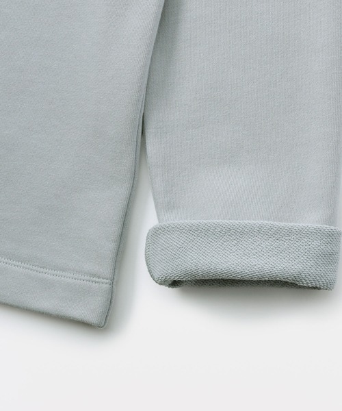 無印良品（ムジルシリョウヒン）の「婦人　裏毛スウェットカーディガン（カーディガン/ボレロ・レディース・ライトブルー/ブラック/チャコールグレー/オフホワイト・L/M/S/XL）」の13枚目の写真