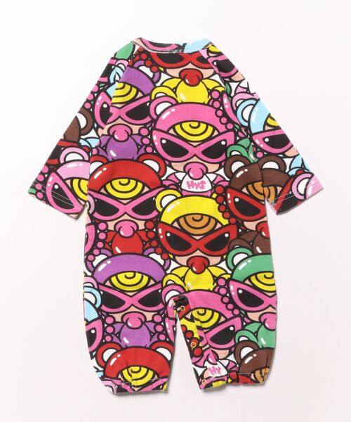TEDDY MULTI COLOR総柄 2WAYALL（その他ベビーウェア
