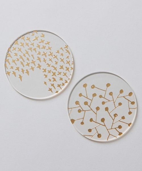 TODAY'S SPECIAL（トゥデイズスペシャル）の「【toumei】箔コースター/344162（ランチョンマット/テーブルウェア・レディース・ホワイト系その他2/その他4/ホワイト系その他/オフホワイト・FREE）」の11枚目の写真