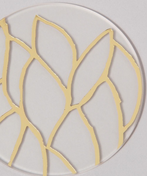 TODAY'S SPECIAL（トゥデイズスペシャル）の「【toumei】箔コースター/344162（ランチョンマット/テーブルウェア・レディース・ホワイト系その他2/その他4/ホワイト系その他/オフホワイト・FREE）」の12枚目の写真