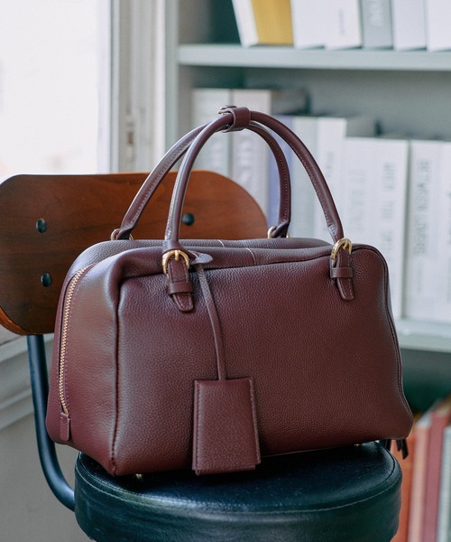 mysty woman(ミスティウーマン)の「【story. 】スイッチハンドルボストン 572846(ハンドバッグ・レディース・ブラック/ボルドー/モカ/クリーム・FREE)」の4枚目の写真