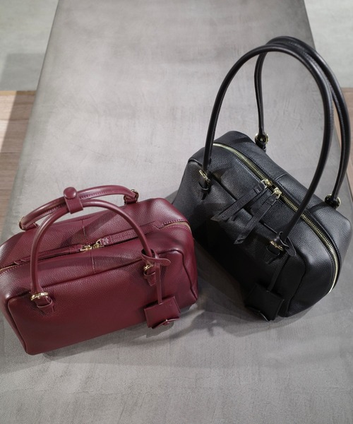 mysty woman(ミスティウーマン)の「【story. 】スイッチハンドルボストン 572846(ハンドバッグ・レディース・ブラック/ボルドー/モカ/クリーム・FREE)」の5枚目の写真