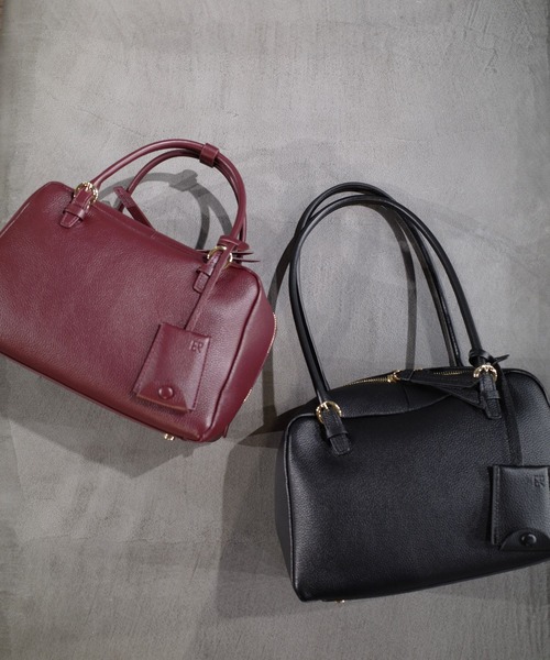 mysty woman(ミスティウーマン)の「【story. 】スイッチハンドルボストン 572846(ハンドバッグ・レディース・ブラック/ボルドー/モカ/クリーム・FREE)」の8枚目の写真