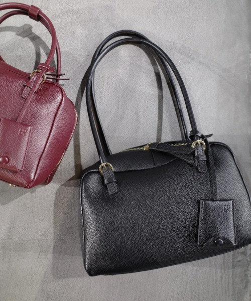 mysty woman(ミスティウーマン)の「【story. 】スイッチハンドルボストン 572846(ハンドバッグ・レディース・ブラック/ボルドー/モカ/クリーム・FREE)」の9枚目の写真
