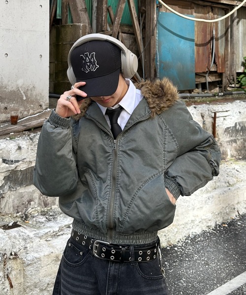 vintage make short fur jacket - ヴィンテージメイクショートファー