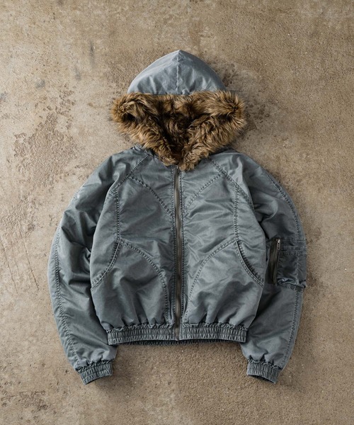 vintage make short fur jacket - ヴィンテージメイクショートファー