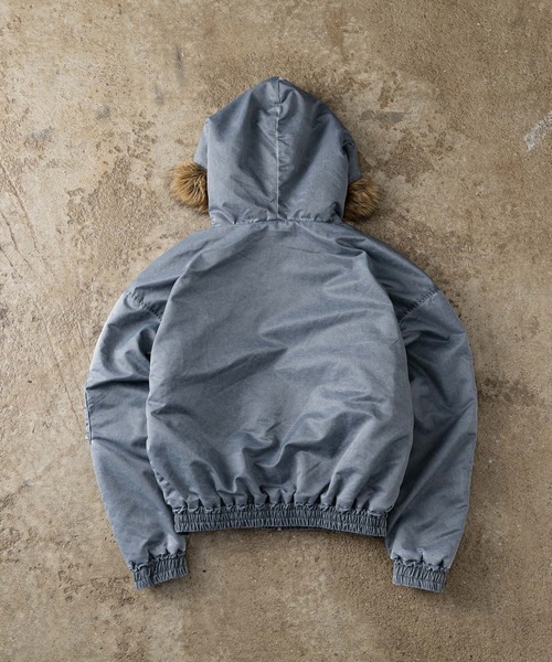 Vintage Make Short Fur Jacket - ヴィンテージメイクショートファー