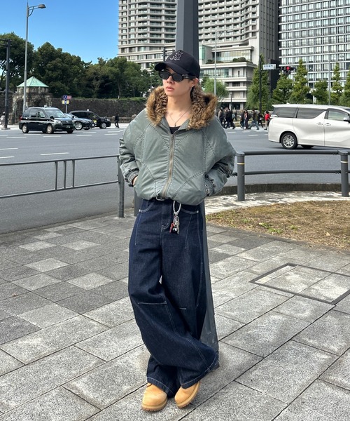 vintage make short fur jacket - ヴィンテージメイクショートファー