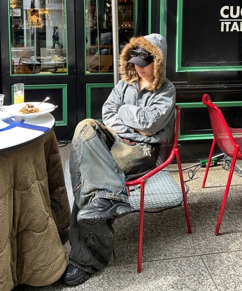 vintage make short fur jacket - ヴィンテージメイクショートファー